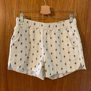 💟 Madewell 100% cotton patterned shorts